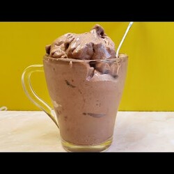 Мороженое без сахара за 1 минуту! Без сливок! Проверка известного рецепта.