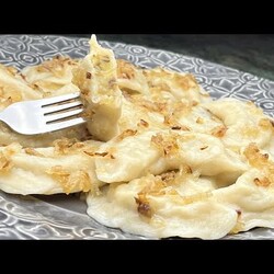 Тесто для самых вкусных Вареников с картошкой и грибами