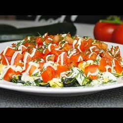 Салат с Кабачками за 5 минут!