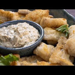 Жареный минтай и лучший соус для рыбы