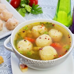 Фрикадельки из индейки — рецепт с фото