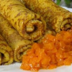 Тыквенные блинчики_Мамуля