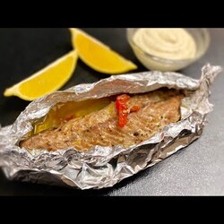 Рецепт скумбрии в духовке!