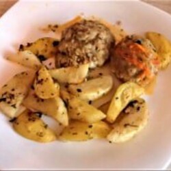 Тефтели с подливкой в духовке