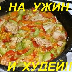 ИДЕАЛЬНЫЙ УЖИН для СБРОСА ВЕСА.  Два блюда ИЗ КАБАЧКОВ на сковороде. Ешь вкусно, сытно и худей.