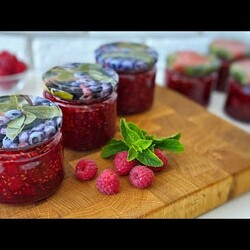 Вкусное Малиновое Варенье Без Хлопот за одну варку в 5 минут!