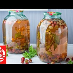 До чего же Вкусный! Компот «МОХИТО» из крыжовника