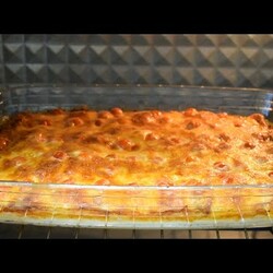 Открытый пирог на кефире