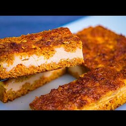 Творожео-морковный пирог