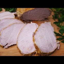 Мясо в духовке - замена колбасе!