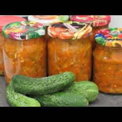 ОГУРЕЧНАЯ ИКРА НА ЗИМУ! Это так ВКУСНО! Потом скажите СПАСИБО! Вкусная икра из огурцов БЕЗ УКСУСА