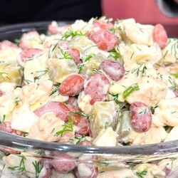 Сытный салат для полноценного ужина