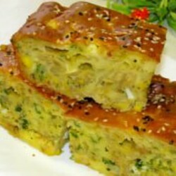 Заливной пирог с капустой