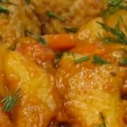 Котлеты в овощной заливке на сковороде_Мамуля