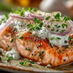 Сочная запечённая горбуша, Мамуля