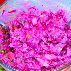 Салат "Барби" из свеклы