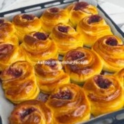 Булочки с джемом_Мариша