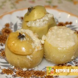 Яблоки с творогом запеченные в духовке | ДЕТСКИЕ РЕЦЕПТЫ, БЛЮДА