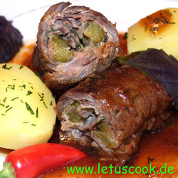 ძროხის ხორცის რულეტი - let us cook