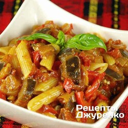 Паста с баклажанами. Пошаговый рецепт Сергея Джуренко