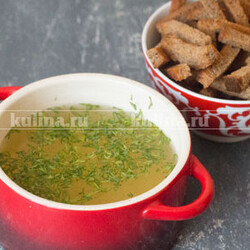 Говяжий бульон