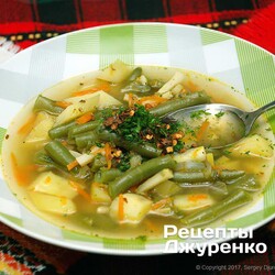 Суп из стручковой фасоли — легкий и вкусный овощной суп. Пошаговый рецепт Сергея Джуренко