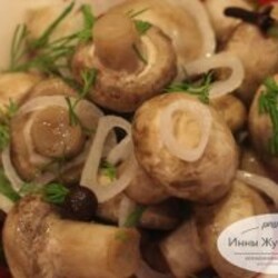 Маринованные шампиньоны быстрого приготовления