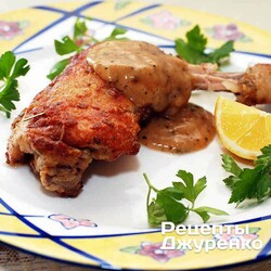 Жареные окорочка - рецепты Джуренко