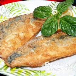 Жареная скумбрия в румяной корочке - Рецепты Джуренко