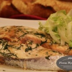 03 Вкусная красная рыба, запеченная в микроволновке, быстрый рецепт