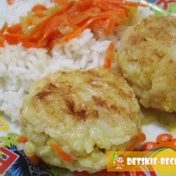Тефтели с рисом: рецепт для детей | ДЕТСКИЕ РЕЦЕПТЫ, БЛЮДА
