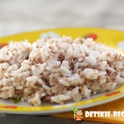 Рисовая каша с мясом: фото рецепт | ДЕТСКИЕ РЕЦЕПТЫ, БЛЮДА