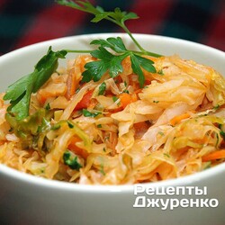 Тушеная капуста без мяса. Пошаговый рецепт Сергея Джуренко