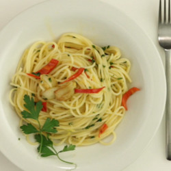 Рецепт Паста aglio olio e peperoncino