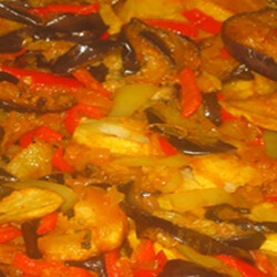 ბადრიჯანი პომიდორში • თამრიკოს სამზარეულო