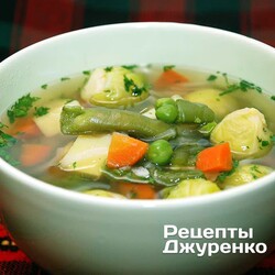 Овощной суп — из сезонных и замороженных продуктов. Пошаговый рецепт Сергея Джуренко