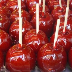 Яблоки в карамели