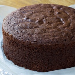 Вкусный шоколадный бисквит
