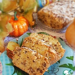 Кекс"Тыковка" с орехами