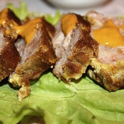 Свинина в молоке