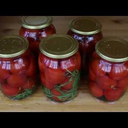 Помидоры на зиму по маминому рецепту без уксуса