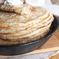 Блинчики тонкие с секретами