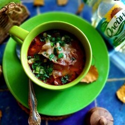 Овощной суп с перловой крупой