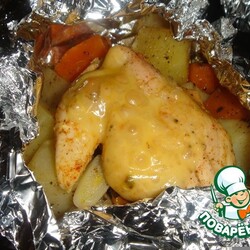 Ужин "Очень довольный зять"