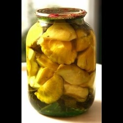 Маринованные патиссоны - очень простой рецепт.