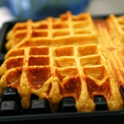 Тыквенные вафли