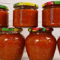 Аджика из кабачков на зиму: пошаговый рецепт приготовления