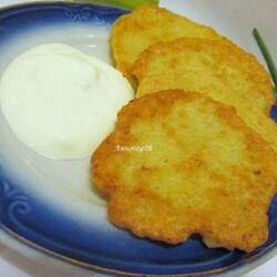 Картофельно-кабачковые оладьи : Вторые блюда