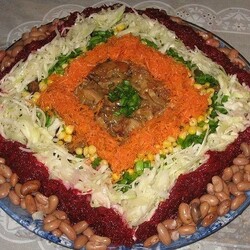 Салат "Вышиванка"