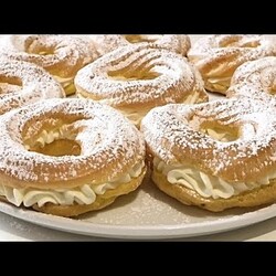 КРЕМ ТВОРОЖНЫЙ  на масле.Пирожные заварные кольца /Cottage cheese cream